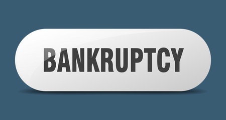 bankruptcy button. bankruptcy sign. key. push button.