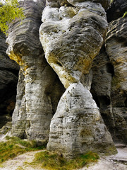 Rock cave in the mountains