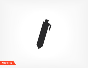 Pen icon. Vector Eps 10 . Lorem Ipsum Flat Design