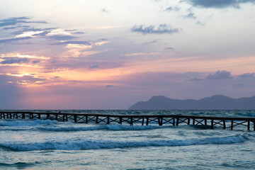 Playa de Muro, Mallorca Spain. 