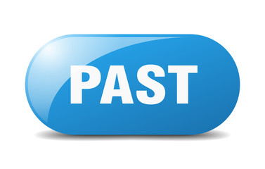 past button. past sign. key. push button.