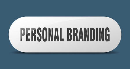 personal branding button. personal branding sign. key. push button.