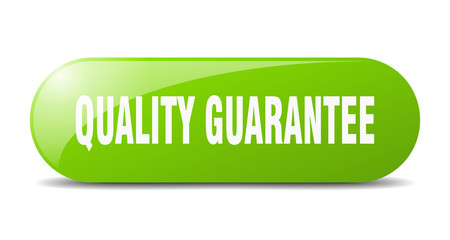 quality guarantee button. quality guarantee sign. key. push button.