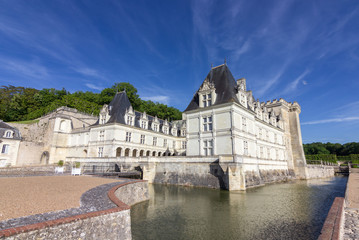 Naklejka premium View of Loire valley in France