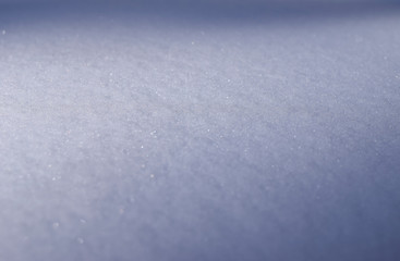 Fresh snow, Denver, Colorado, USA