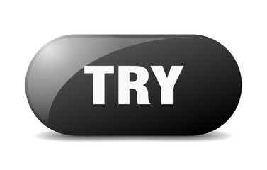 try button. try sign. key. push button.
