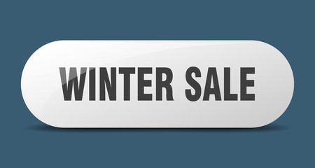winter sale button. winter sale sign. key. push button.