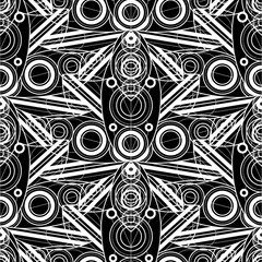 Abstract Geometrical Background, Seamless Pattern