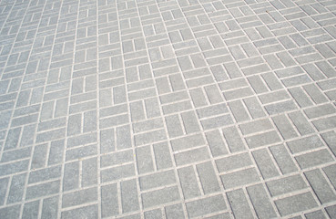 Rectangular stone tile texture. Grey bricks