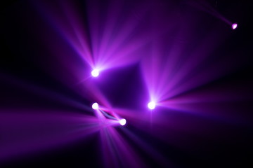 Abstract texture background for design. Stage light and smoke on stage, lighting and spotlights.