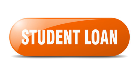 student loan button. student loan sign. key. push button.