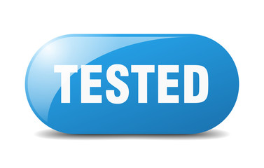 Fototapeta premium tested button. tested sign. key. push button.