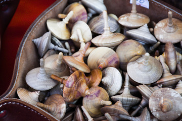 Wooden handmade painted whirligig for sale