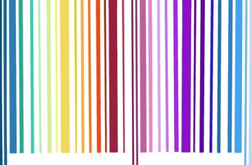 Varicoloured barode by CU. Varicoloured vertical stripes abstract background