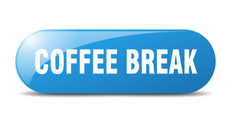 coffee break button. coffee break sign. key. push button.