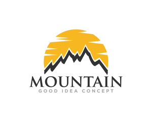 Mountain Logo Icon Design Vector
