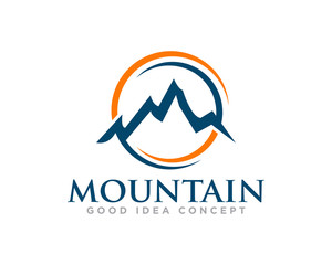 Mountain Logo Icon Design Vector