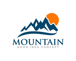Mountain Logo Icon Design Vector