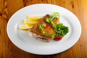Baked salmon
