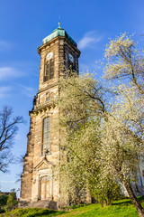Stadtkirche in Stolpen Landkreis Sächsische Schweiz nahe Dresden