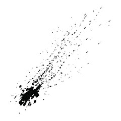 Paint splashes. Highly detailed grunge textures.