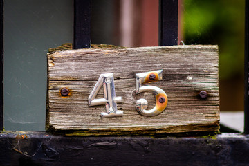 House number 45