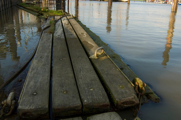 Fototapeta premium old wooden pier