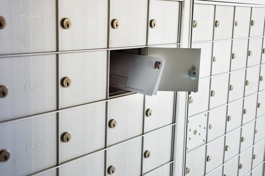 Letters in mailbox