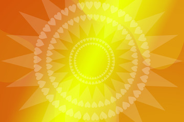 abstract, orange, illustration, design, wallpaper, red, yellow, pattern, art, wave, color, graphic, texture, floral, decoration, backdrop, light, gold, backgrounds, swirl, digital, circle, curve, flow