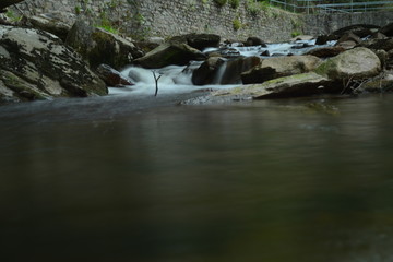 Schwarzwassertal im Erzgebirge