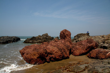 sea and rocks