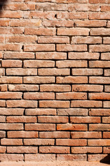 Obraz premium Orange bricks texture