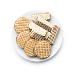 Sweet wafer biscuits
