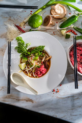 Vietnamese Pho Bo Soup