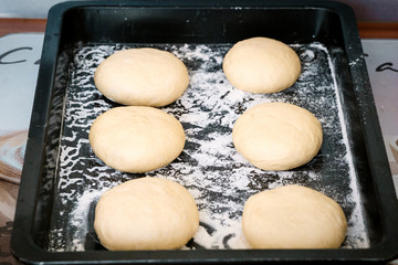 Burgerbrötchen selbstgemacht