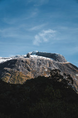 Fototapeta premium mountain landscape with clouds