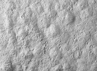 Dry cement, mortar powder pile, plaster surface background and texture top view
