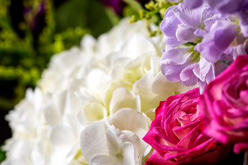 Bouquet of Colorful Spring Flowers