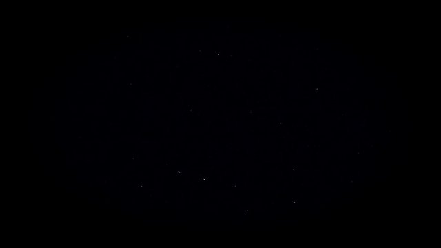 Starlink satellites and ursa major