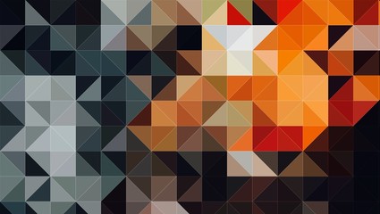 Obraz premium Abstract Colorful Geometrical Artwork,Abstract Graphical Art Background Texture,Modern Conceptual Art.3D Rendering