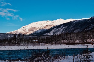 Obraz premium Montaña Alaska