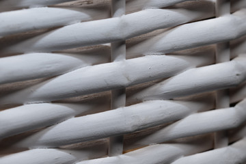 white braid basket pattern in macro photography