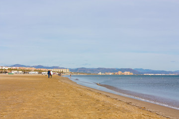 Fototapeta na wymiar Valencia beach