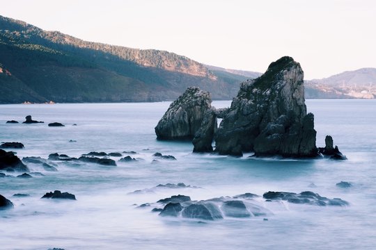 Rocks in San Juan de Gaztelugatxe