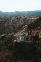 Road in the mountains 