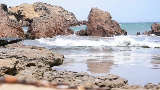 Scenery in Paracas, Peru