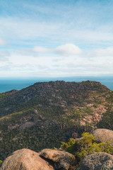 view from the mountain