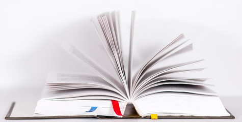 Old books on a white background, with no text, ready to use.