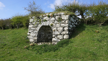 Lime kiln in Co Antrim Northern Ireland