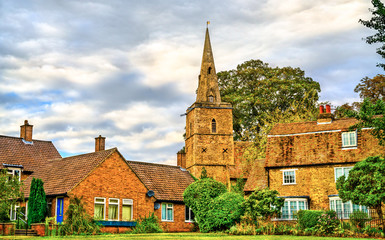 Fototapeta na wymiar St Peter Church in Cambridge, England